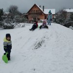 Berušky: Dovádění ve sněhu